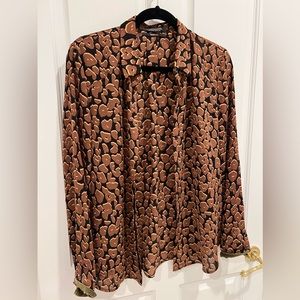 Leopard print Scotch & Soda blouse